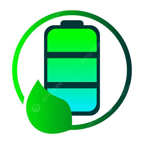 Icono De Energía Verde Png Licencia De Bateria Hojas Ir Verde Png Y