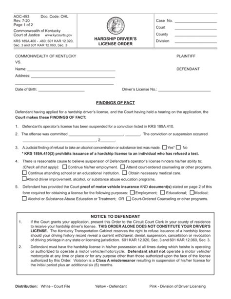 Form Aoc 493 Fill Out Sign Online And Download Fillable Pdf