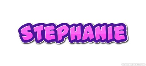 Stephanie Logo Free Name Design Tool From Flaming Text