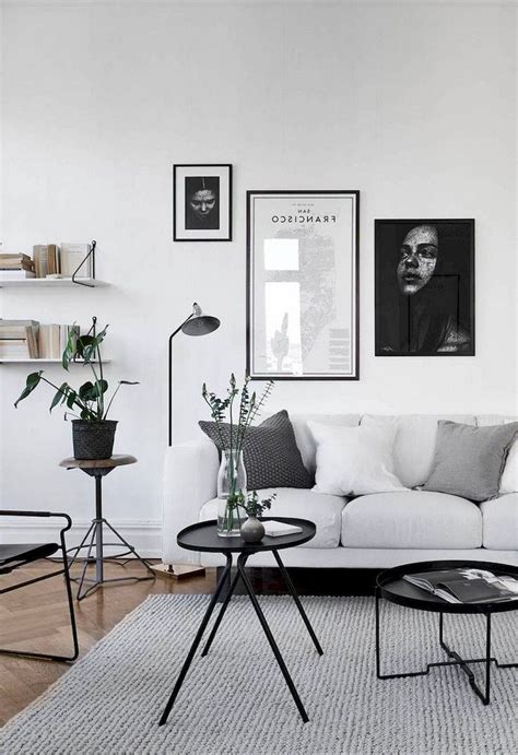 62 Stunning Black And White Living Room Decor Trends Modern Apartment