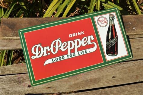 Drink Dr Pepper Tin Sign Good For Life Drink A Bite To Eat At 10