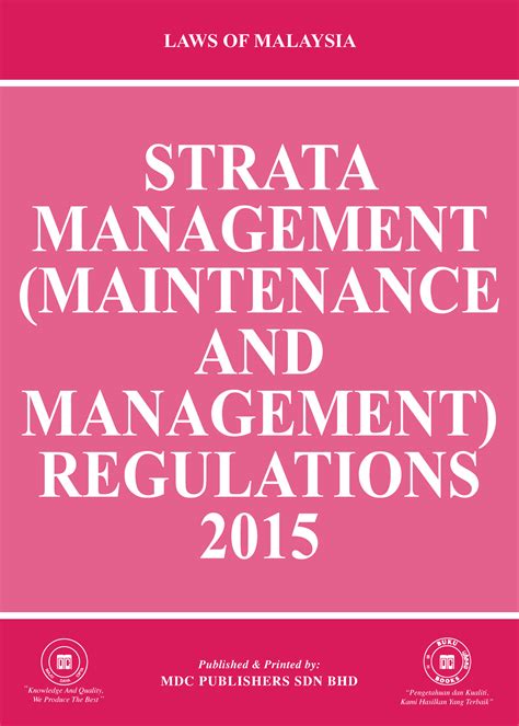 (1) these regulations may be cited as the strata management (maintenance and management) regulations 2015. Architectural :: STRATA MANAGEMENT (MAINTENANCE AND ...