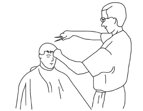 In coloringcrew.com find hundreds of coloring pages of hairdressers and online coloring pages for free. Hairdresser (Jobs) - Printable coloring pages