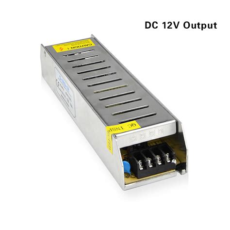 Under what condition is dc supply applied safely to the primary of a transformer? AC 220V to DC 12V 10A 120W lighting Transformer LED Driver ...