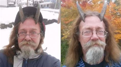 Man Gets Permission To Wear Goat Horns In Driver’s License Picture