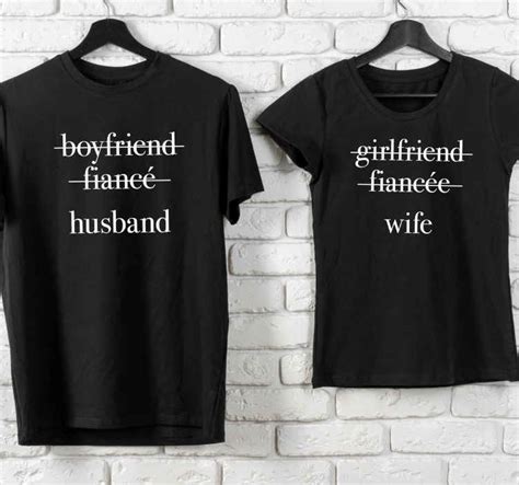wife and husband matching shirts for couples tenstickers