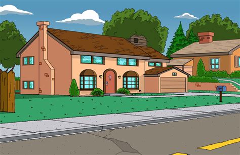 Simpsons House Digital Artwork Download Now Etsy