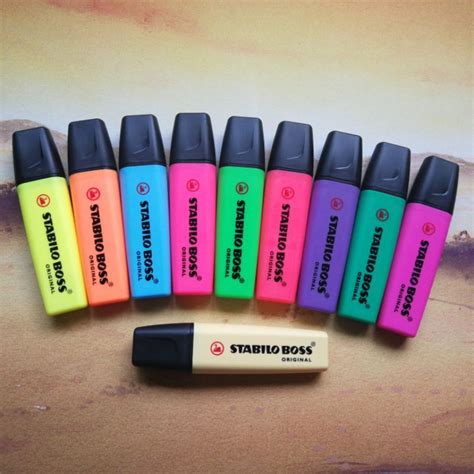 Fps Fairpricesupplies Stabilo Boss 91 Colors Highlighter Pen Set 9