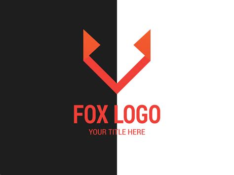 Fox Logo Desgin Uplabs