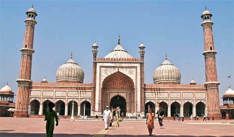 Jama Masjid Delhi India - History of Jama Masjid