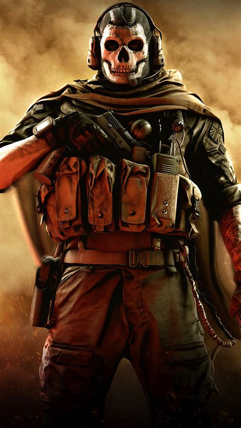 Free Download Cod Modern Warfare Ghost Soldier Season 4k Phone Hd