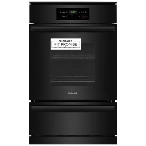 Frigidaire 24 In Single Gas Wall Oven In Black Ffgw2426ub The Home