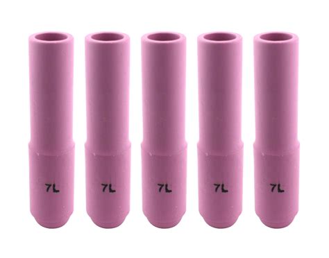 Long Alumina Nozzle Cups For Tig Welding Torches Series With