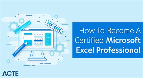 How To Become A Certified Ms Excel Professional In Demand