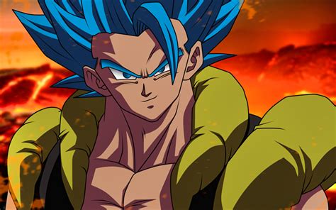 Gogeta Super Saiyan Blue 4k Dbs Artwork Dragon Ball Super Dragon