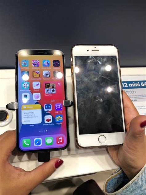 Size Comparison Iphone 12 Mini Vs 6s Riphone12mini