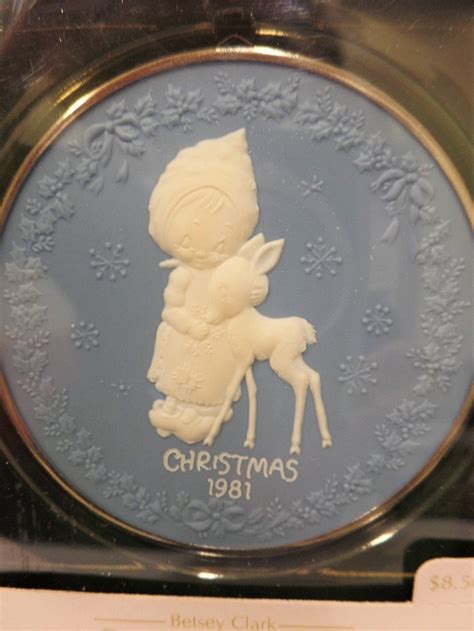 Hallmark Betsey Clark Cameo Christmas Ornament 1981 Nrfb Nos Etsy