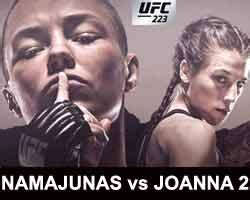 Rose Namajunas Vs Joanna Jedrzejczyk 2 FULL Fight Video UFC 223