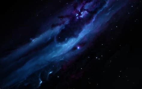 Download Wallpaper 3840x2400 Galaxy Clouds Nebula Stars Space Dark
