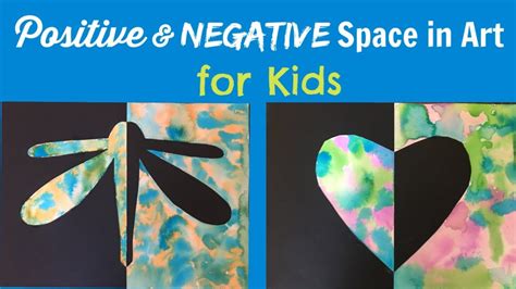 Positive And Negative Space In Art For Kids Can Be Used To Describe The