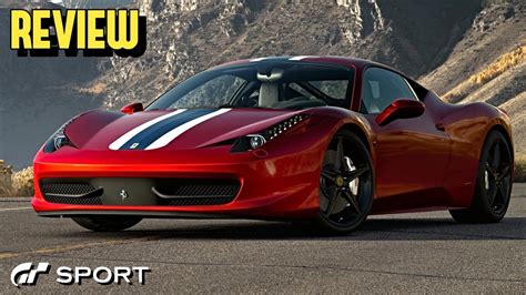 Gt Sport Ferrari 458 Italia Review Youtube