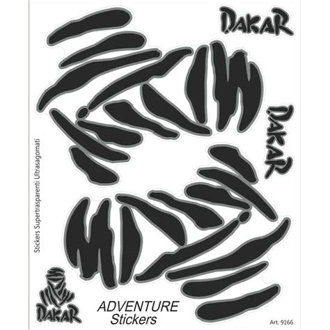 Booster Adventure Sticker Dakar Radeu