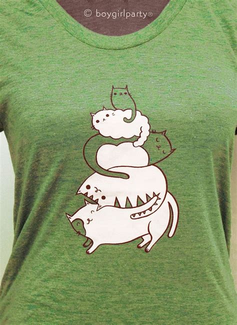 Kawaii Cat Shirt Cat T Shirt Cat Womens Tshirt T Etsy
