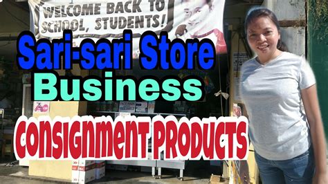 Sari Sari Store Business Consignment Products Youtube
