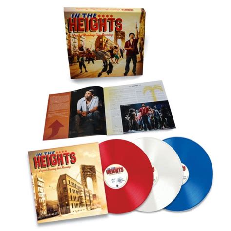In the heights (original broadway cast recording) by sunset heights vinyl $46.89 hamilton (original broadway cast recording) (explicit) (4lp vinyl w/digital download) by original broadway cast of hamilton vinyl $71.51 wicked original cast recording 2 lp by various artists vinyl $23.99 In the Heights Original Broadway Cast Recording B&N Exclusive [3 LP Red/White/Blue by Lin ...