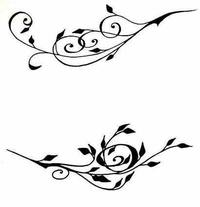 Tattoo Vine Designs Tattoos Rose Drawing Gothic