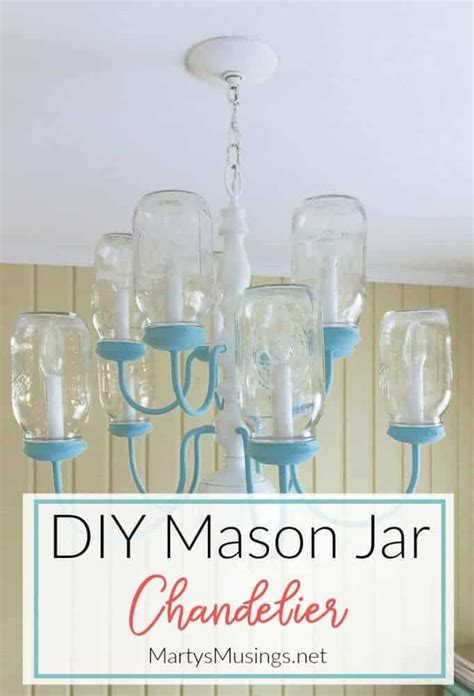 Diy Mason Jar Chandelier Step By Step Instructions