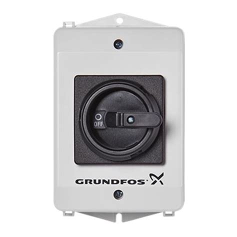 Switch Box Io50 Metric Sqflex Grundfos Solartex Chile