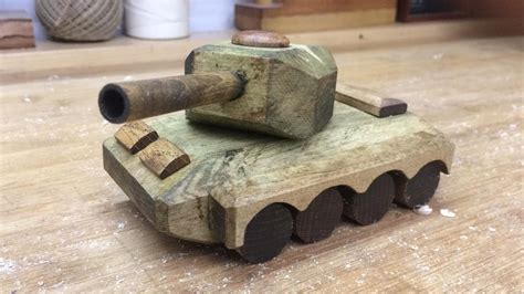 Wooden Tank Toy Youtube