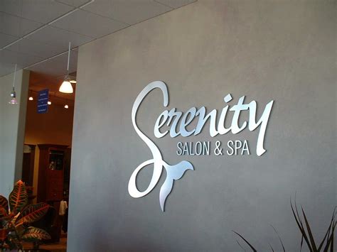 Eva really needs to clean up the whole salon, because now customers won't come. serenity-salon-spa-2 - Royal Signs, Inc