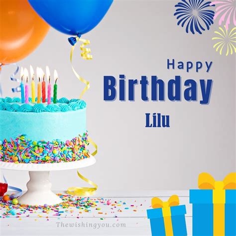 100 Hd Happy Birthday Lilu Cake Images And Shayari