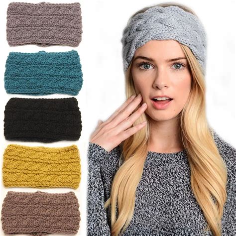 Buy Trendy Womens Headwear Knitted Headbands Winter