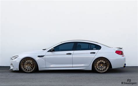 Bmw M6 F06f12f13 White Adv1 Adv15 Mv2 Cs Wheel Front