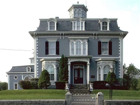 This is a classic second empire. Awesome Mansard Victorian Pictures - Home Building Plans ...