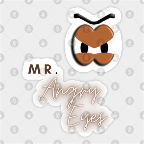 Mr Potato Heads Angry Eyes Mr Potato Head Sticker Teepublic