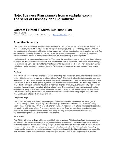 Business Plan Sample - Fotolip