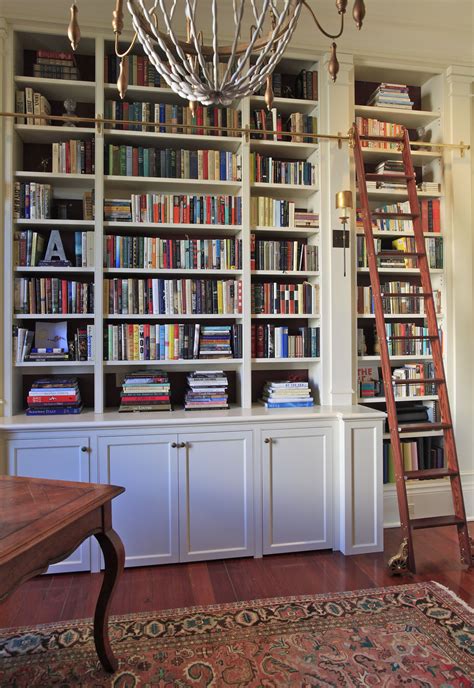 Best Library Bookcase With Ladder Information New Home Decor Ideas