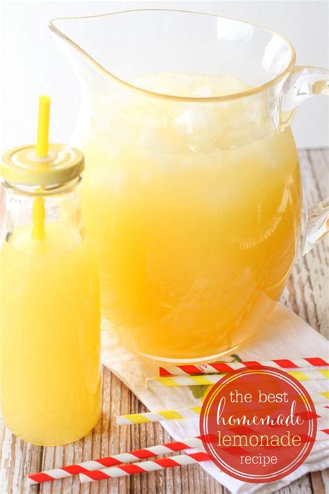 Our Favorite Homemade Lemonade Recipe So Good Includes Sprite Pineapple
