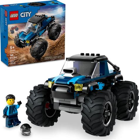 Lego City Great Vehicles Blue Monster Truck Toy Box Michigan Utica