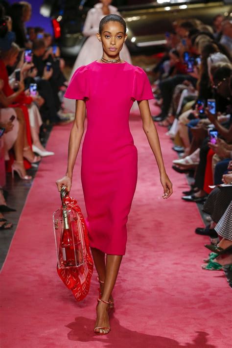 Brandon Maxwell Spring 2019 Ready To Wear Collection Vogue Fashion Week Pink Fashion Runway