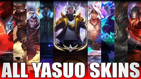 All Yasuo Skins Spotlight 2020 Including Prestige True Damage Yasuo