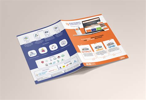 Brochure Design For Management Software On Behance