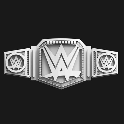 Stl File Wwe Champion Belt・3d Printing Model To Download・cults