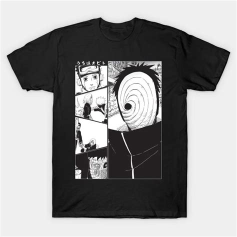 Obito Uchiha Naruto Shippuden Anime Anime And Manga T Shirt