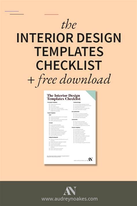 Interior Design Specification Sheet Template Printable Word Searches