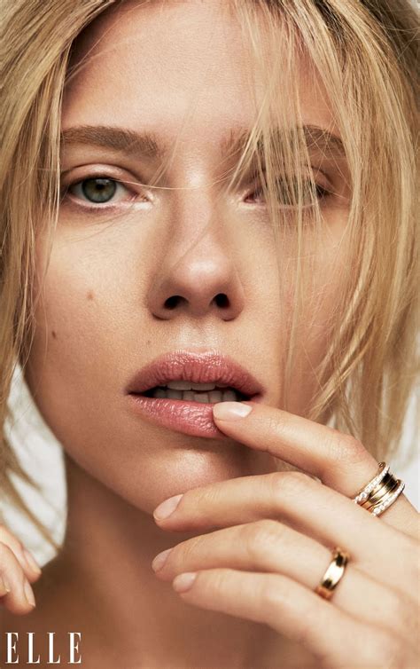 Scarlett Johansson Elle Magazine November 2019 Photoshoot Fashion